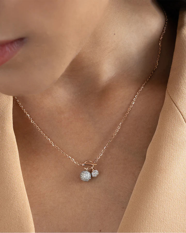 Diamond Toggle Necklace